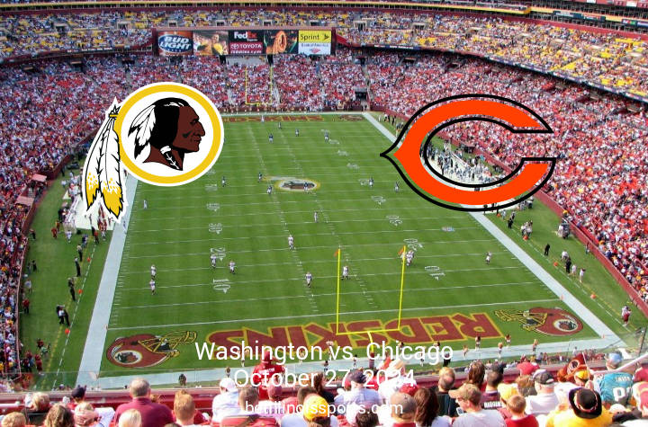 Preview Chicago Bears Clash with Washington Commanders on October 27 2024