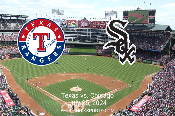 Preview: Chicago White Sox Clash with Texas Rangers on July 25, 2024