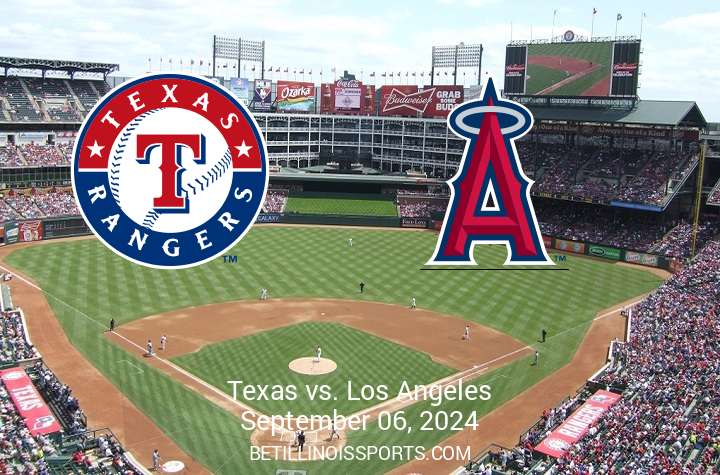 Preview: Los Angeles Angels vs Texas Rangers on September 6, 2024, at Globe Life Field